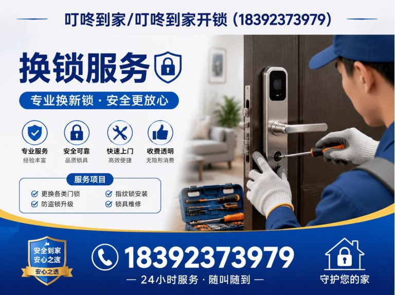 周至县换锁服务展示图
